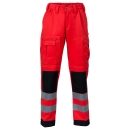 rescuewear® Unisex Hose "leuchtrot"